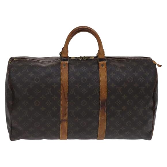 LOUIS VUITTON Monogram Keepall 50 Boston Bag M41426 - Picture 2 of 16